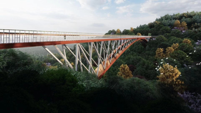 一冶科工中标珠海板樟山山地步道钢结构工程项目+一冶科工+程旻 一冶科工中标珠海板樟山山地步道钢结构工程项目+一冶科工+程旻