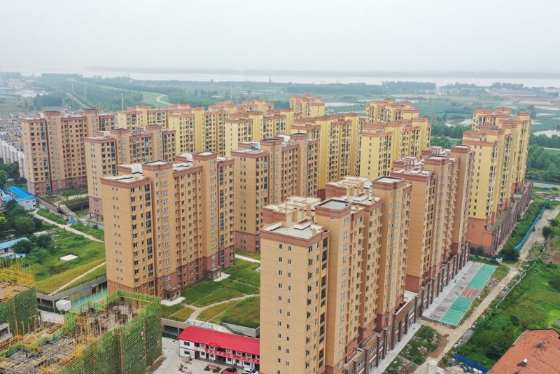 20220322 项目动态 建发公司渔龙桥还迁小区二期交付使用